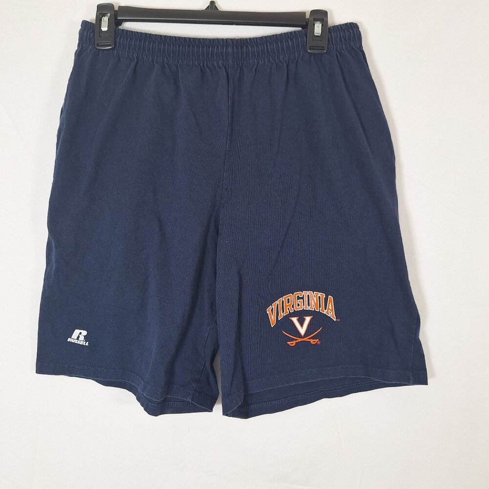 Virginia Cavaliers Shorts Blue Russell size medium